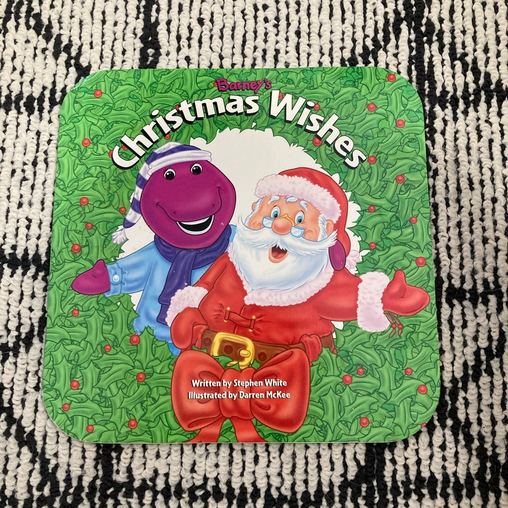 Barney's Christmas Wishes Book
